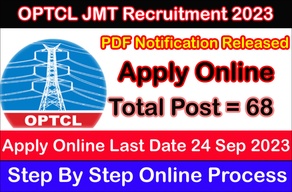 OPTCL JMT Recruitment 2023